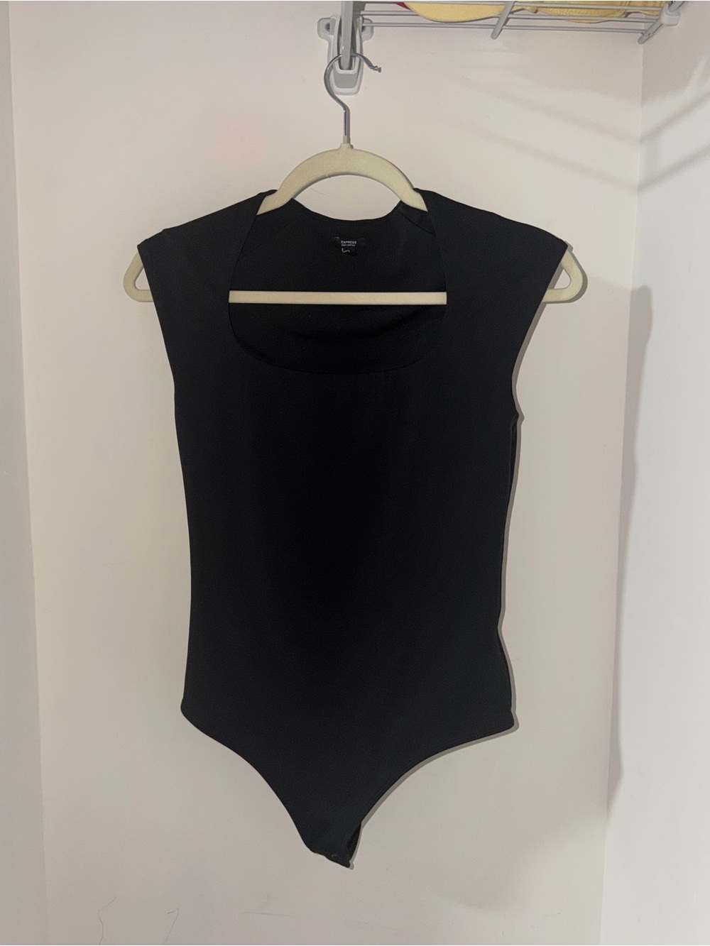 Express Women’s Black Sleeveless Bodysuit